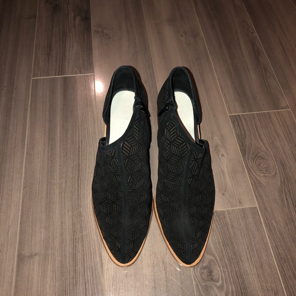 1. State Perforated Cutout Booties - Sz 11